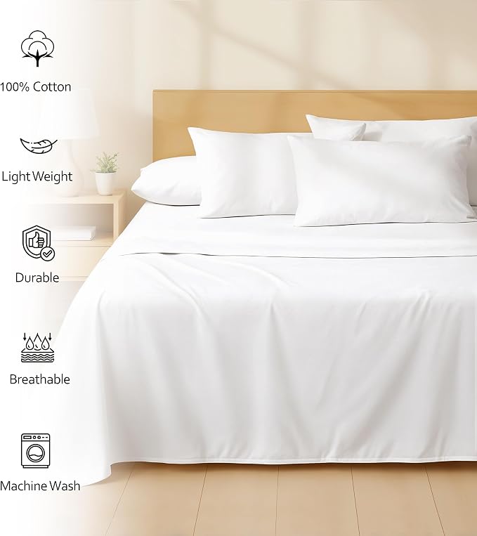 RUVANTI 4 Pcs Cotton Sheets - Image 2