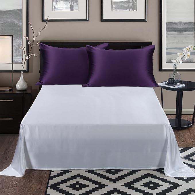 ALASKA BEAR Natural Silk Pillowcase, 100 Percent Mulberry Silk, Queen Size - Image 5