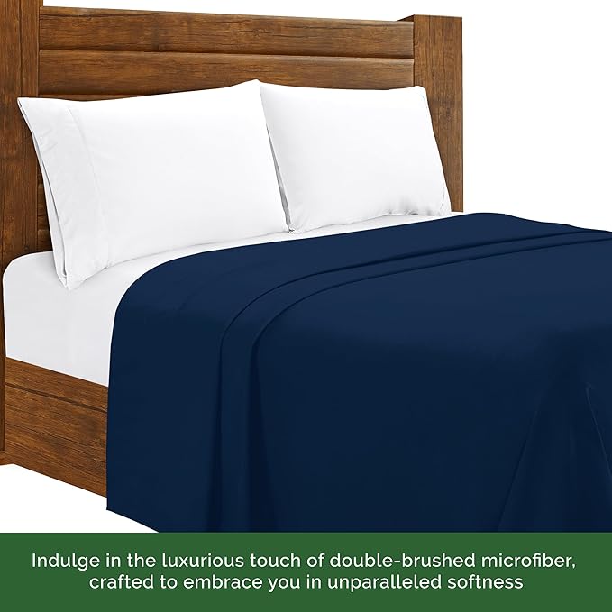Luxury Flat Sheet Elegant Comfort Wrinkle-Free 1500 Premier Hotel Quality - Image 5