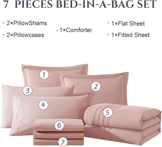 Monbix King Size Comforter Set - Image 7