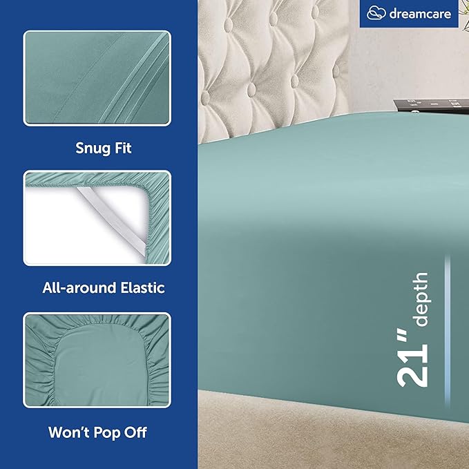 DREAMCARE Queen Sheet Set - Image 6