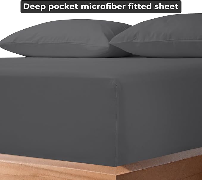 Royale Linens Fitted Sheet Full - Image 6
