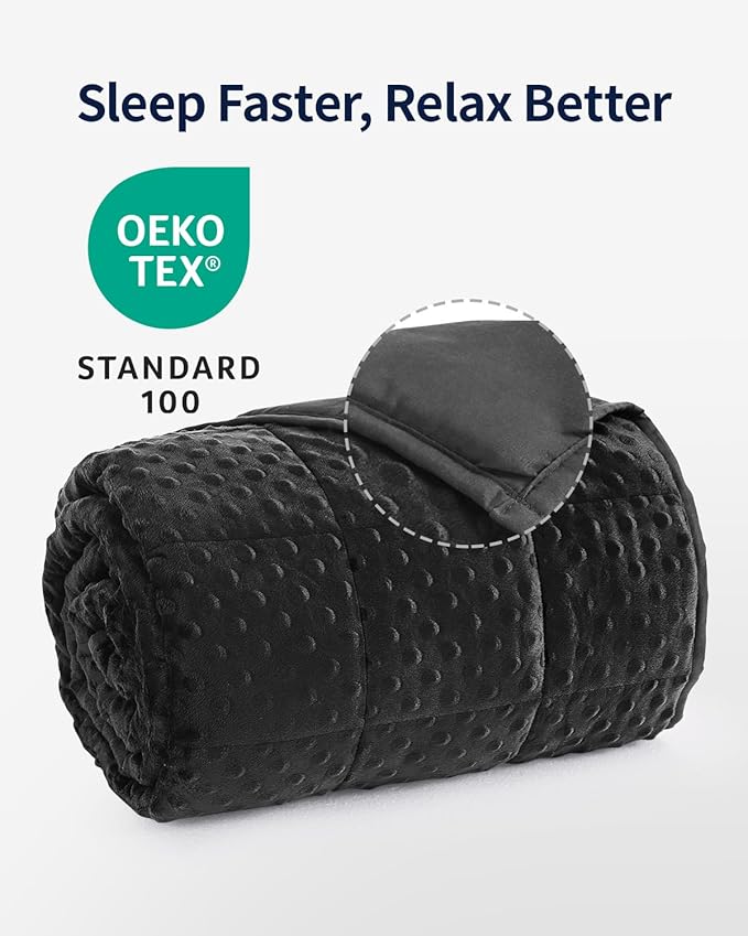 Mr. Sandman Weighted Blanket for Adults, Heavy Blanket for Woman, Man - Image 2