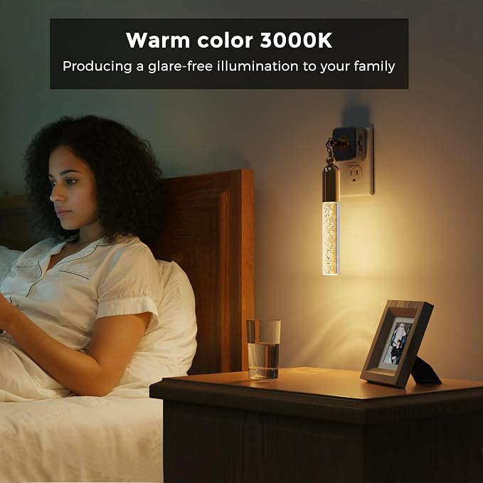 L LOHAS LED Night Lights Plug into Wall, Dimmable Night Light 0-100LM, Rotating - Image 5