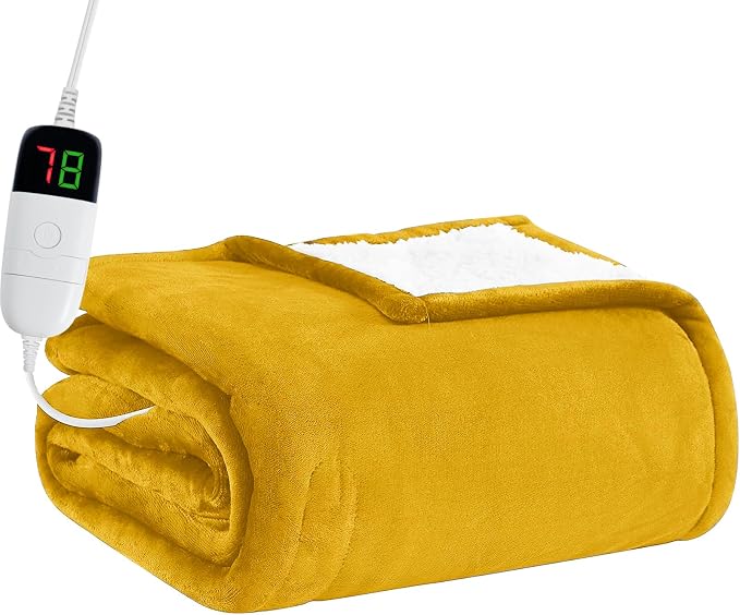 BOMOVA Heated Electric Blanket Twin by BOMOVA