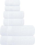 Elvana Home Ultra Soft 6 Pack Cotton Towel Set, Contains 2 Bath Towels 28x55 by Unknown