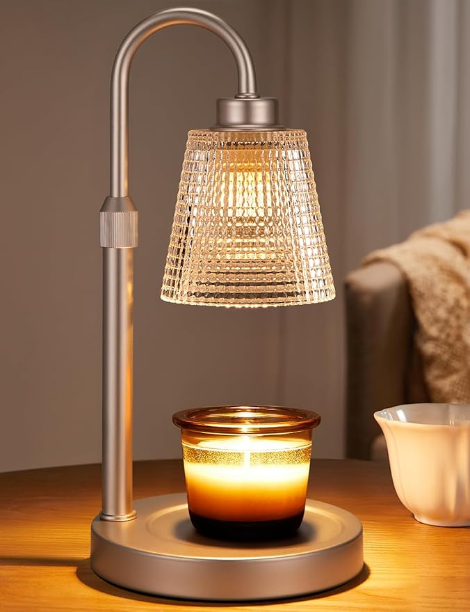 Innqoo Champagne Gold Candle Warmer Lamp by Innqoo