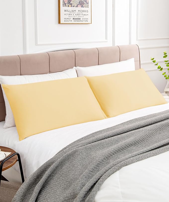 Warmstar Cotton Pillow Cases Standard Size Set of 2, 600 Thread Count - Image 3