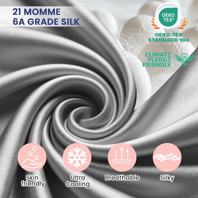 Ravmix 100% Silk Pillow Cases - Image 5