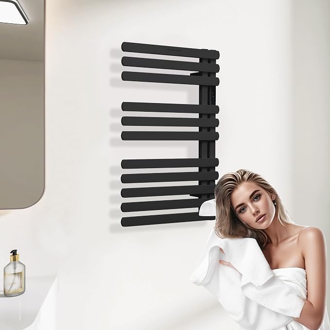 Electric Towel Warmer Rack, Heating Towel Warmer, Timer & Temperature Control - Image 5