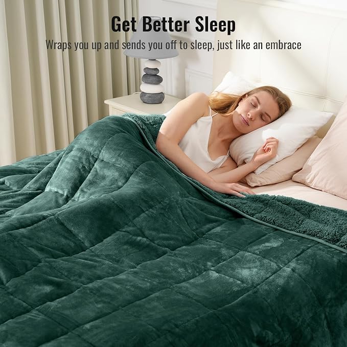 Uttermara Weighted Blanket for Adults, Queen Size Heavy Blanket - Image 3