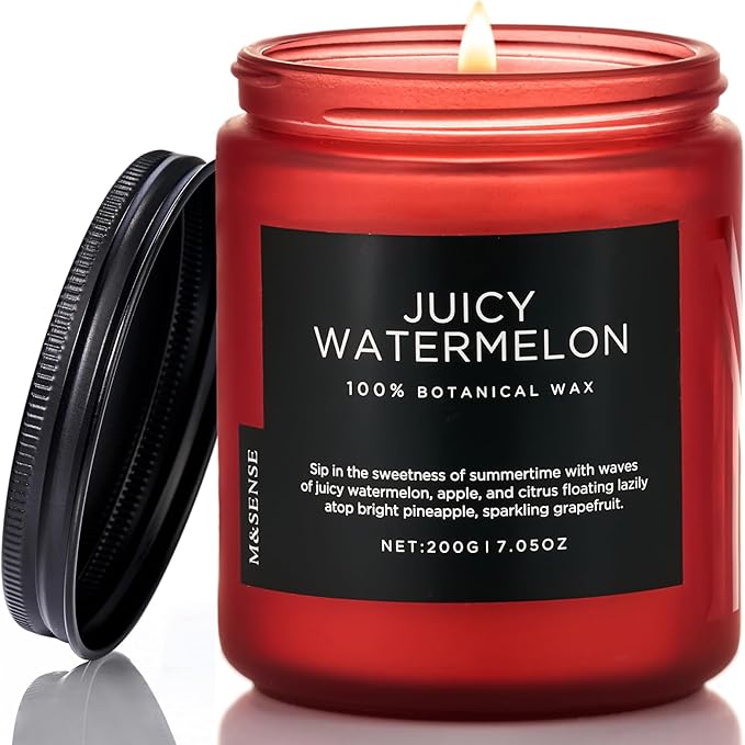 M&SENSE Juicy Watermelon Scented Candles by MSENSE