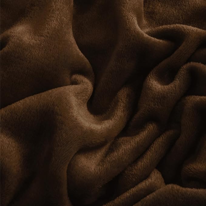 BEDELITE Flannel Sheets Queen Size Brown - Image 5
