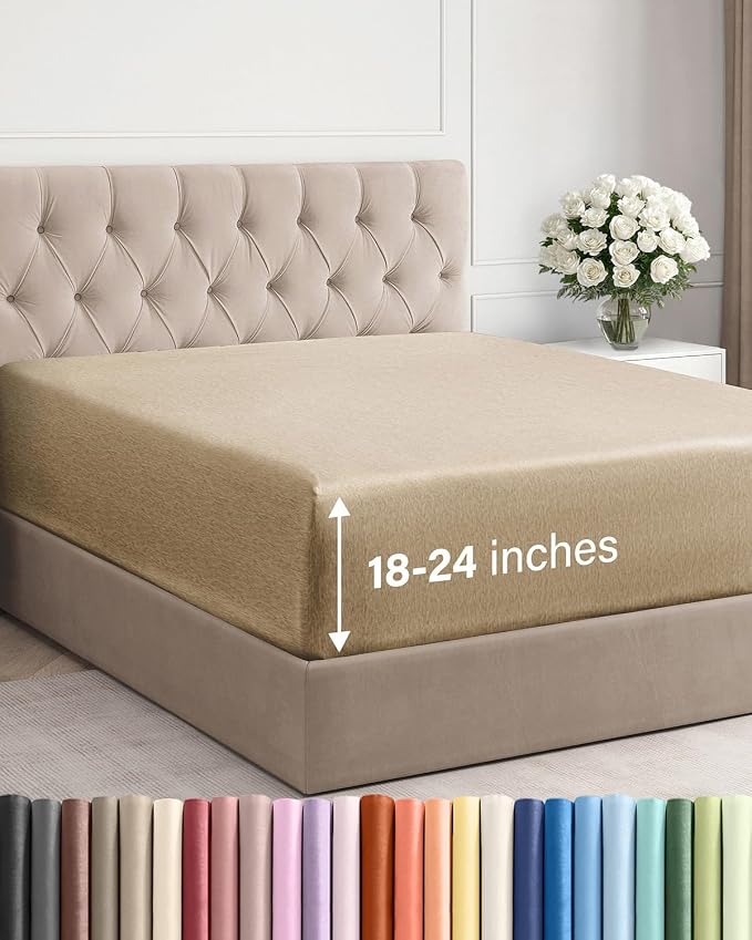 Extra Deep Queen Fitted Sheet by CGKUnlimited