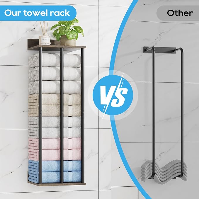 Towel Racks for Bathroom Wall Mounted - Image 6