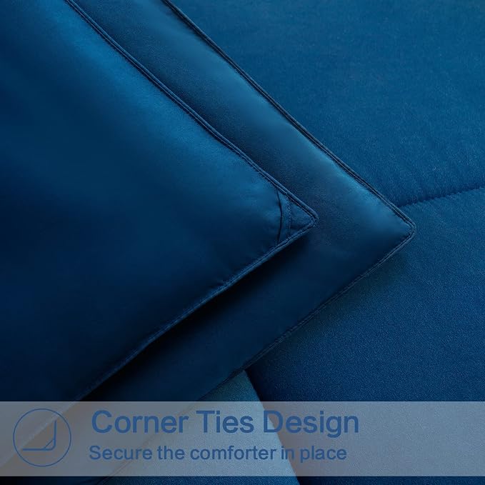 EASELAND King Size Down Alternative Comforter - Image 6