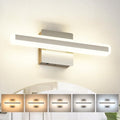 JUSHENG Brushed Nickel Vanity Lights by JUSHENG