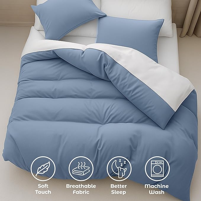 Pure Bedding Duvet Cover King Size - Image 4