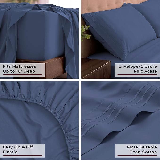 Mellanni King Sheets Set - Image 5