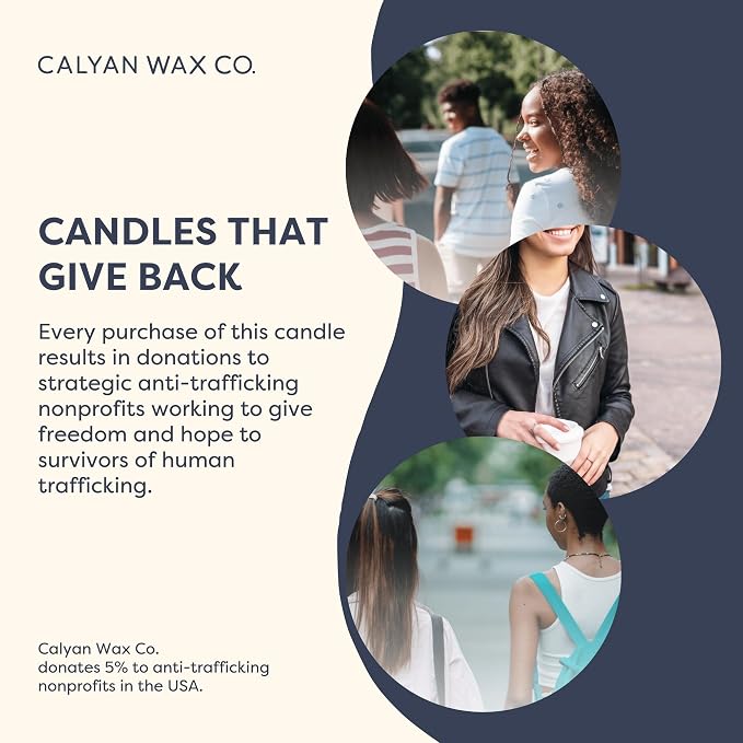 Calyan Wax Co. Piñon & Woods 3 Wick Scented Candle - Image 9