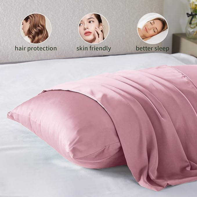 Silk Pillow Cases for Hair and Skin Mulberry Silk Pillowcase Soft Breathable - Image 5
