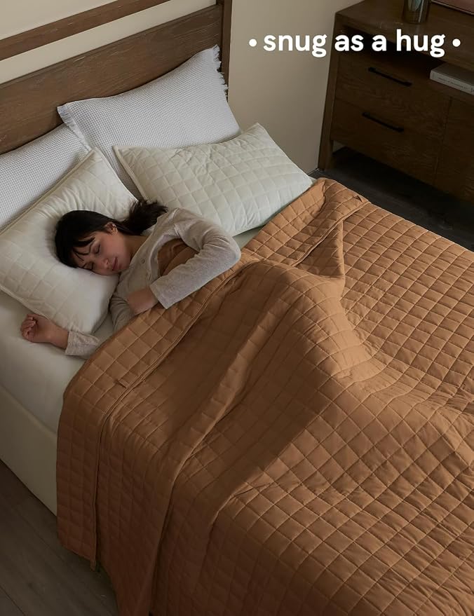 YnM 17lbs Weighted Blanket for Adults, Heavy Bed Throw Blanket - Image 3