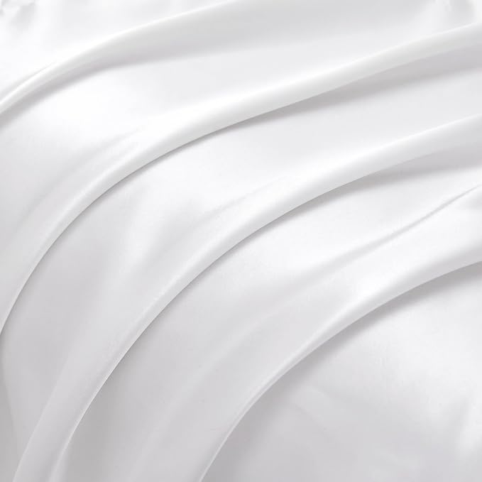 Satin Pillowcases with Zipper （20x36）, King Size Pillowcases Set of 2 - Image 5