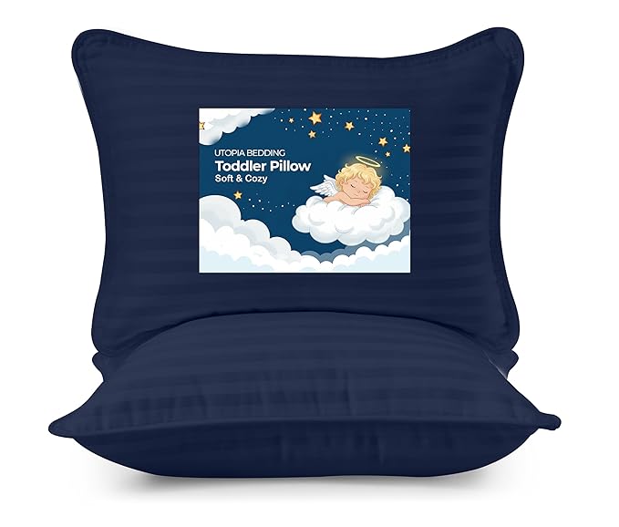 Utopia Bedding Toddler Pillow, 13x18 Small Kids Pillow by UTOPIABEDDING