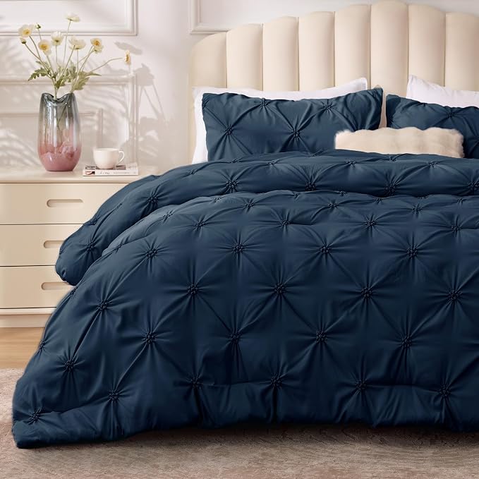 BEDELITE Navy Twin Comforter Set by BEDELITE