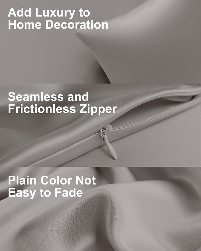 THXSILK Set of 2 100% Mulberry Silk Pillowcases - Image 6