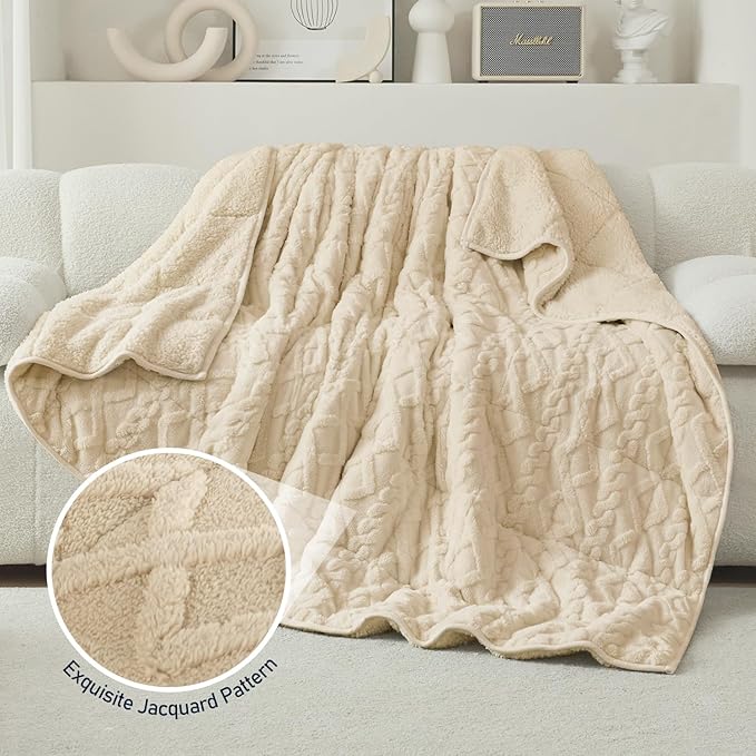 Wemore Weighted Blanket for Adults Twin Size 15 lbs, Dual Sided Soft Fuzzy - Image 5