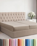 Split King Fitted Bed Sheet by CGKUnlimited