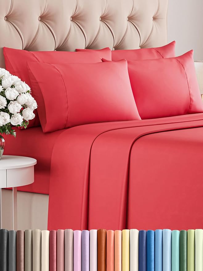 King 6 Piece Sheet Set by CGKUnlimited
