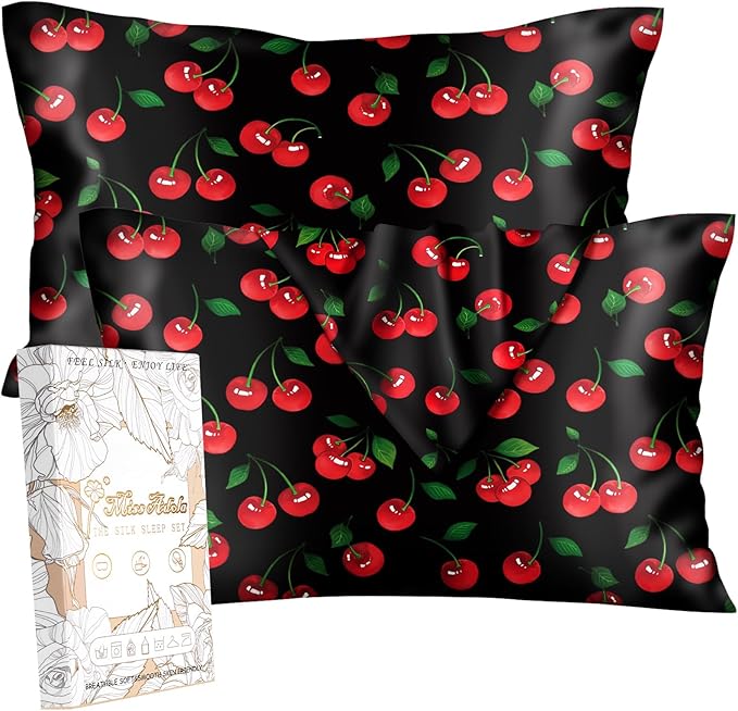 Miss Adola 2 Pack Mulberry Silk Pillowcase by MissAdola