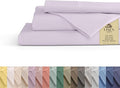 Linen Home 100% Cotton Percale Sheets Queen, Crisp Cool Breathable Bed Linen by LINENHOME