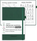 Dotted Journal Notebook with Premade Bullet Templates, Pre-made Dot Grid by SIMSIMY