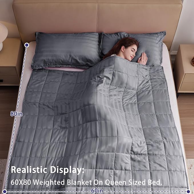 yescool Weighted Blanket for Adults Heavy Blanket for Sleeping Perfect for - Image 2