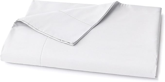Lane Linen 100% Organic Cotton Queen Size Flat Sheet Only by LaneLinen