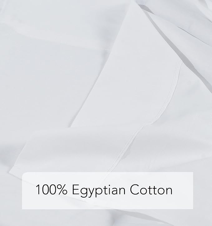 Flat Sheet Only King Size, 400 TC 100% Egyptian Cotton Flat Sheet - Image 8