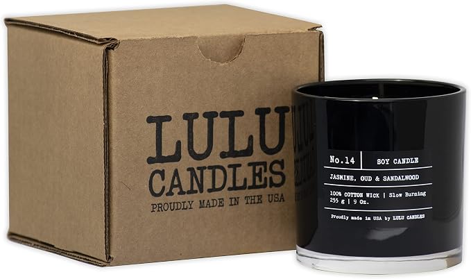 Lulu Candles | Tuberose & Gardenia | Luxury Scented Soy Jar Candle | Hand - Image 5