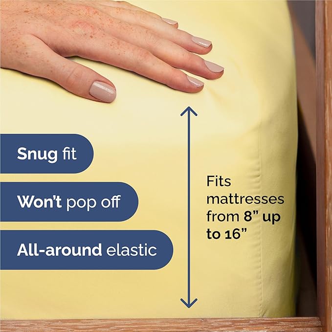 King 6 Piece Sheet Set - Image 3