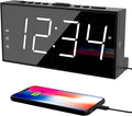 PPLEE Alarm Clock for Bedroom, 2 Alarms Loud LED Big Display Plug in Simple by PPLEE
