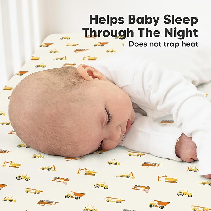 KeaBabies 2-Pack Organic Crib Sheets - Image 5