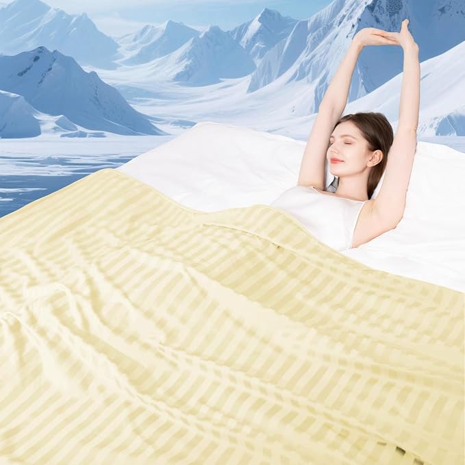Elegear Revolutionary Cooling Blanket, Absorbs Heat to Keep Body Cool by Elegear