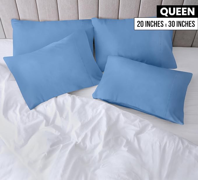 Utopia Bedding Queen Pillowcases - Image 2