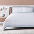 THE COTTON & SILK® 100% Luxury Long-Staple Cotton Duvet Cover by THECOTTONSILK