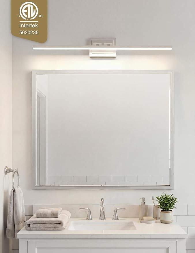 VOLISUN Modern Bathroom Vanity Light 48 inch, 30W Dimmable 5CCT Led Bathroom - Image 2