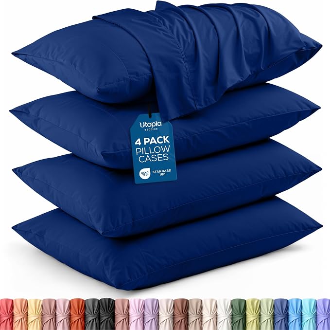 Utopia Bedding Standard Pillow Cases by UTOPIABEDDING