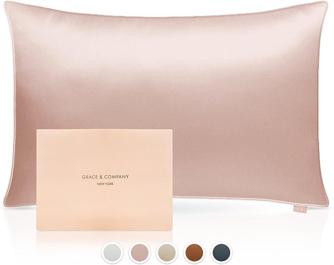 Grace & Company Silky Satin Pillowcase by GRACECOMPANY