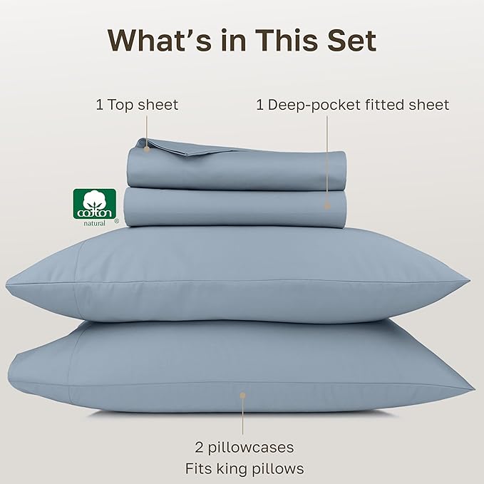 California Design Den King Sheets Set - Image 4